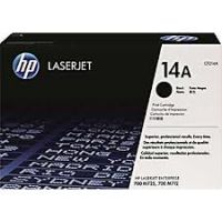 Original CF214A HP LaserJet toner for 700 MFP M712 Cartridge, black CF214A