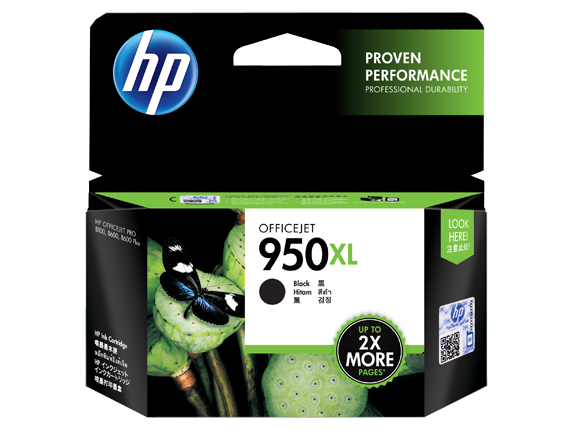 Original HP 950XL Black Officejet Ink Cartridge (CN045AA)