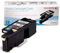 Original Genuine Fuji Xerox CT201592 Printer Toner for CP105B CP215w CP205 CM215b CM215fw CM205b CM205FW CM205F Cyan Toner (1.4k)