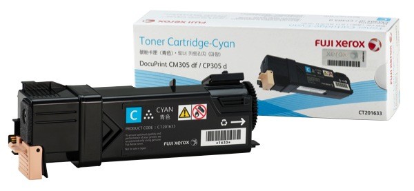 Genuine Original Fuji Xerox CM305 CP305 Cyan (CT201633)