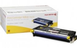 Genuine Original Fuji Xerox CT350673 Standard Cap Yellow Toner for C2200  C3300DX Printers, 4000 Pages