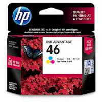 Original HP 46 Tri Color Ink Cartridge CZ638AA