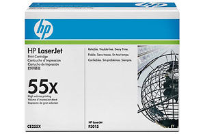 Original CE255X toner for HP printer