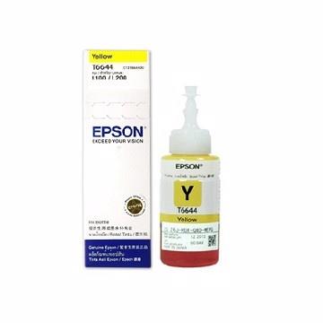 Genuine Original Epson C13T664400 Yellow Ink Bottle L110 L120 L200 L210 L220 L300 L350 L355 L365 L455 L655 L565 L300 L1300