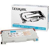 Genuine Lexmark 20K1400 Cyan High Capacity Toner Cartridge for C510 C510x C510n