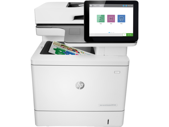 HP Color LaserJet Enterprise MFP M578dn 7ZU85A Laser Printer Color Mobile Print Scan Copy
