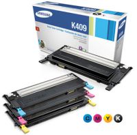 Value Pack Original Samsung CLT 409S Printer Toner CMYK