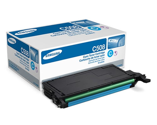 Original CLT C508S Cyan toner for Samsung printer