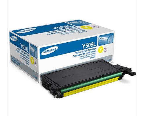 Original CLT Y508L Yellow toner for Samsung printer