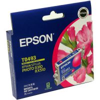 Original Genuine Epson T049390 Magenta Inkjet Cartridge for Stylus Photo : R210, R310, RX510, RX630 R230 R350 RX650