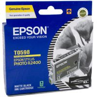 Original Genuine Epson T0598 T059890 Matte Black Inkjet Cartridge for Epson Stylus Photo : R2400