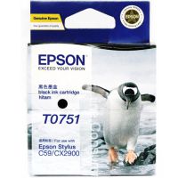 Genuine Original Epson T075190 Standard Capacity Black Inkjet Cartridge for C59 CX2900