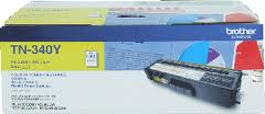 Original Brother TN340Y Toner Yellow (up to 1,500 pgs @5% coverage)