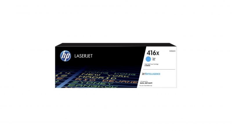 Original HP 416X W2041X High Cap Cyan Toner for M479dw M479fdw M479fnw