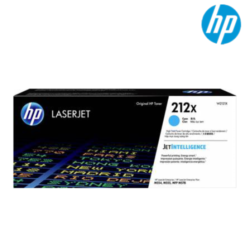 Original HP 212X W2121X High Cap Cyan Toner for M578dn