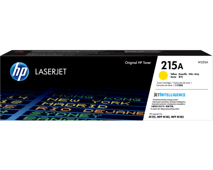 Genuine HP W2312A 215A Yellow Toner for M182n M183fw