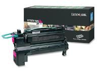 Genuine Extra High Capacity Magenta Return Program Lexmark X792X1MG Toner Cartridge for X792 Printer