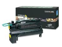 Genuine Extra High Capacity Yellow Return Program Lexmark X792X1YG Toner Cartridge for X792 Printer