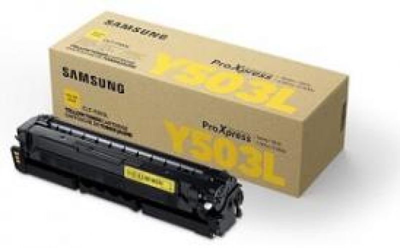 Original Samsung Colour Toner Cartirdge CLT Y503L Yellow