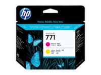 Genuine HP 771 Magenta & Yellow CE018A Printhead