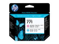Genuine HP 771 Light Magenta & Light Cyan CE019A Printhead