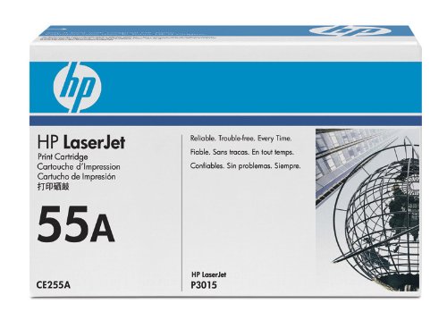 Original CE255A toner for HP printer