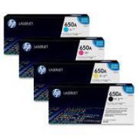 Original HP 650A CE270A, CE271A, CE272A & CE273A Toner