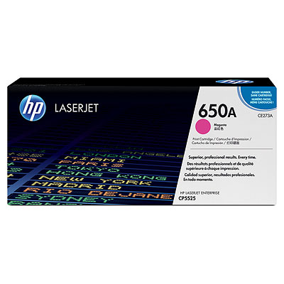 Genuine Original HP 650A CE273A Magenta Toner for CP5525 Printer