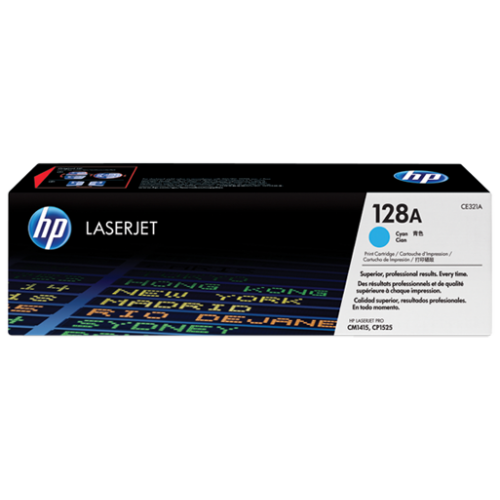 Original Genuine HP 128A Cyan CE321A Printer Toner