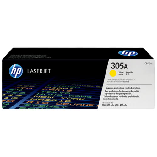 Genuine Original HP 305A Yellow CE412A Toner for M475dn M465dw M451nw M451dn M375nw M351a