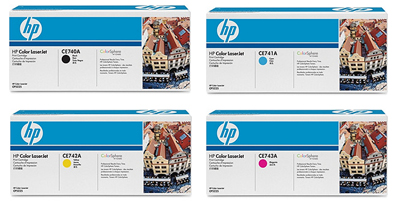 Original 307A CE740A, CE741A, CE742A, CE743A toner for HP printers