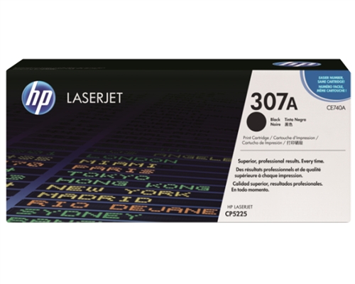 Genuine Original HP CE740A 307A Black Toner for CP5225