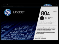 Original HP 80A Black LaserJet Toner Cartridge (CF280A) for M401d M401dn M425d (2,700pgs)