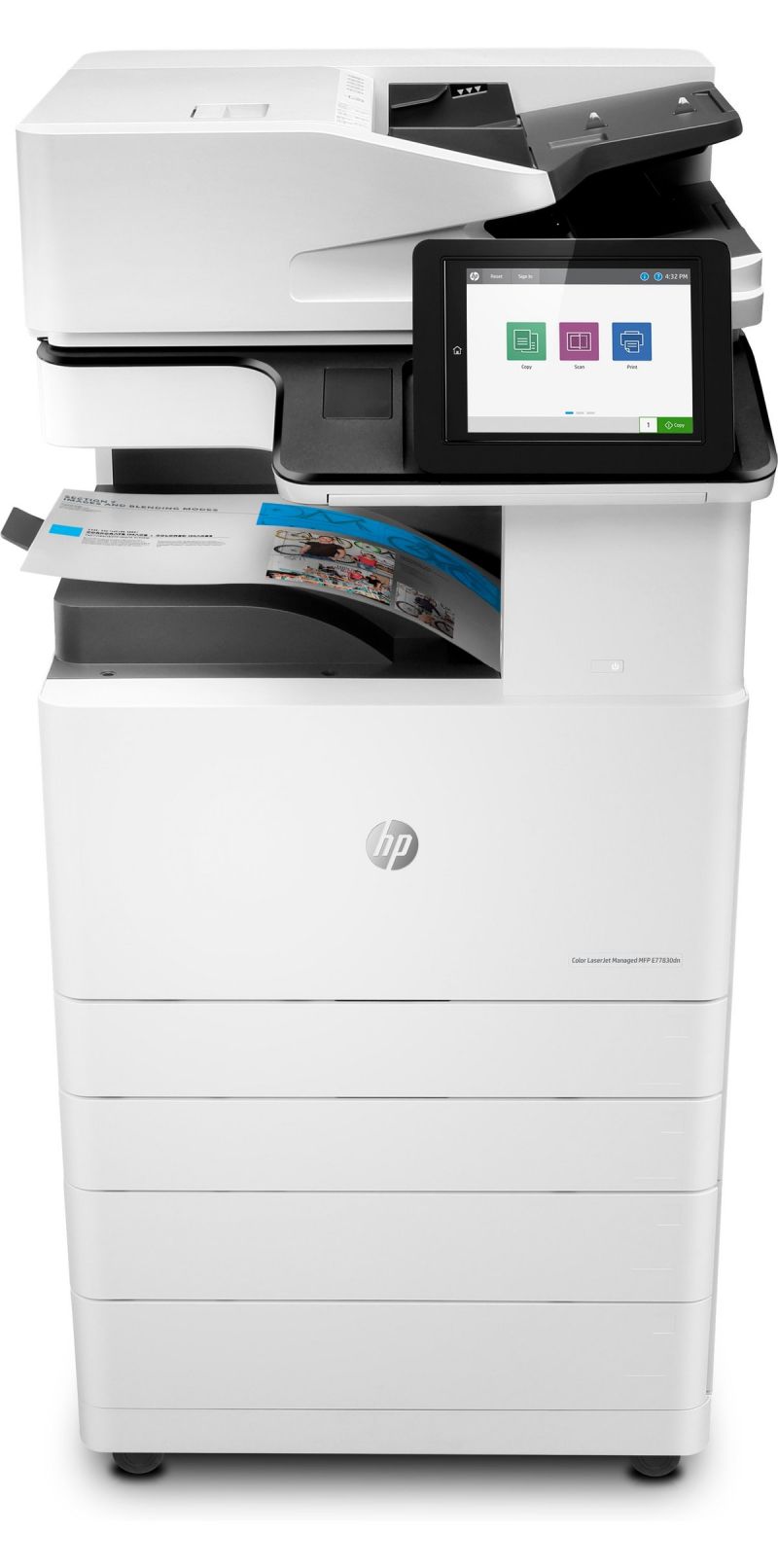 Hp e77830dn a3 multi function colour printer