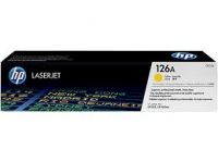 Original Genuine HP 126A CE312A Yellow Toner