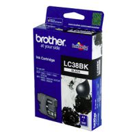 Original Brother LC38BK Black Ink Tank for DCP145C, 165C, 195C MFC250C, 255CW, 290C, 295CN