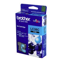 Original Brother LC38C Cyan Ink Tank for DCP145C, 165C, 195C MFC250C, 255CW, 290C, 295CN