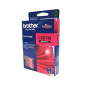 Original Brother LC67M Magenta Ink Tank for MFC490CW, 795CW, 990CW, 5890CW, 6490CW, 6890CDW (A3)  DCP585CW, 6690CW