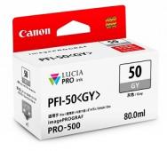 Original Canon Ink Cartridge PFI50GY Gray for Pro500