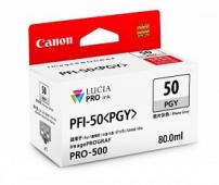 Original Canon Ink Cartridge PFI50PGY Photo Gray for Pro500