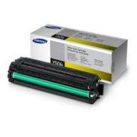 Original Samsung Colour Toner Cartridge CLT Y504S Yellow Toner